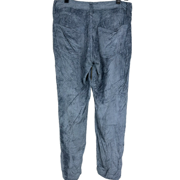 Rag & Bone NWT Rosa Corduroy Pants Powder Blue Color Size 26 Button Fly Mid Rise - Picture 3 of 10